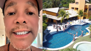 Morto em 2026, Netinho tinha mansão de 4.000 m² com 8 quartos, 8 suítes, 13 banheiros e piscina em formato de violão: 'Casa Musical' foi vendida por R$ 6 milhões