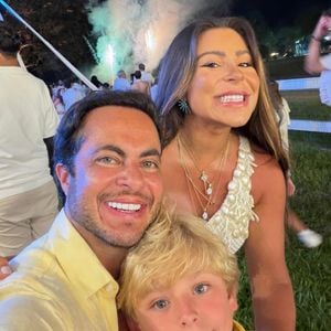 Nos comentários da publicação, muitos fãs se impressionaram com o tamanho do filho de Thammy e Andressa