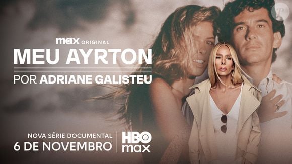 ‘Meu Ayrton Por Adriane Galisteu’ é uma série documental em dois episódios