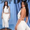 Bruna Marquezine elege conjunto branco sofisticado recém-saído das passarelas para evento de moda em Paris. Fotos e detalhes do look!
