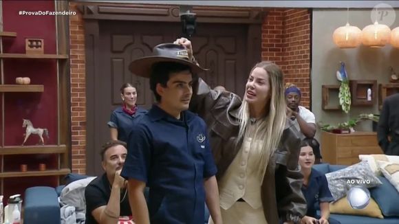 Dudu Camargo venceu a Prova do Fazendeiro e escapou pela terceira vez da roça de 'A Fazenda 17'