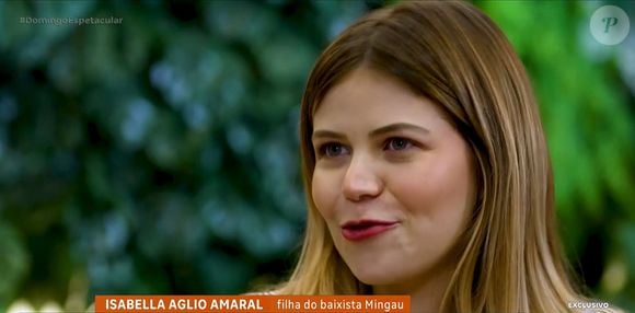 Isabella está grávida de 6 meses da primeira filha, neta de Mingau