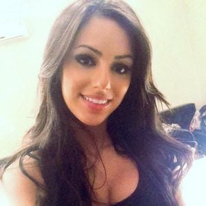 Bruna Biancardi em 2014, antes da fama e da rinoplastia