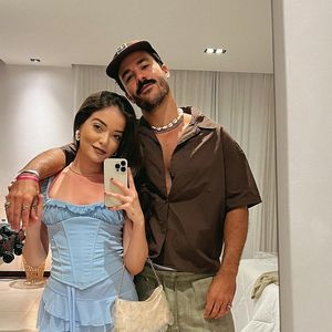 Em foto com Mateus, do 'BBB 25', Anna Rita Cerqueira reflete ao ser questionada se toparia entrar em reality de confinamento: 'Iria adorar ficar isolada. Acho que o que mais pesaria seria a exposição'