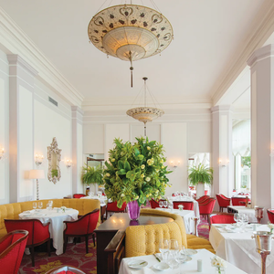 O Restaurante Cipriani, localizado no Copacabana Palace, no Rio de Janeiro, é luxuosíssimo.