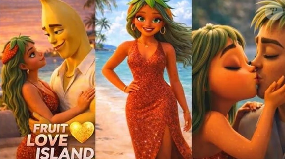 Uma das produções de maior destaque é 'Fruit Love Island', adaptação de um programa em que personagens disputam relacionamentos