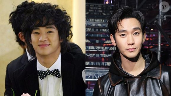Antes e depois dos atores de doramas: este é Kim Soo-hyun em 2007, e hoje aos 37 anos