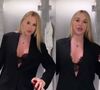 Com decote profundo e lingerie à mostra, Virgínia Fonseca elege look all black sofisticado nos EUA
