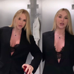 Com decote profundo e lingerie à mostra, Virgínia Fonseca elege look all black sofisticado nos EUA