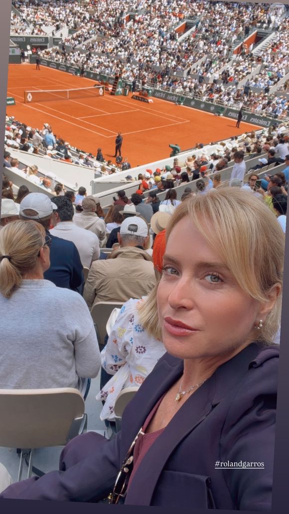 Angélica mostrou seu lugar na final de Roland Garros
