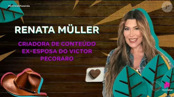 Renata Muller, 41 anos - Influenciadora e ex-esposa do ator Victor Pecoraro