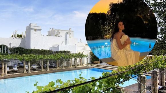 Diárias de R$ 29,7 mil, piscina privativa e mais: o refúgio de luxo de Bruna Marquezine em férias na Itália é uma antiga masseria do século 16