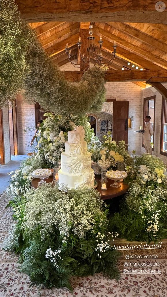 Detalhes do casamento de luxo de Isis Valverde e Marcus Buaiz