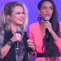 'Não é possível...ninguém votou?': em 2018, Lua Blanco se viu diante uma gafe da TV Globo ao vivo e mostrou todo seu jogo de cintura com Taís Araújo em competição