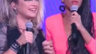 'Não é possível...ninguém votou?': em 2018, Lua Blanco se viu diante uma gafe da TV Globo ao vivo e mostrou todo seu jogo de cintura com Taís Araújo em competição