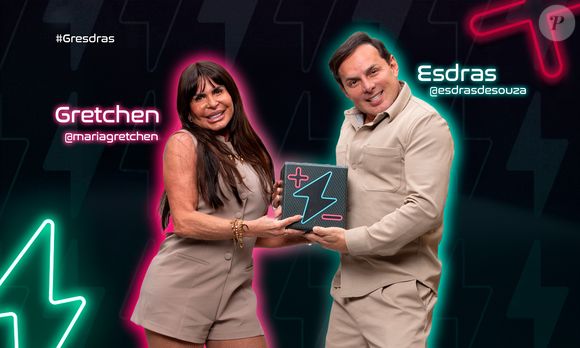 Gretchen está confinada no ‘Power Couple’, reality show da Record TV, pela segunda vez