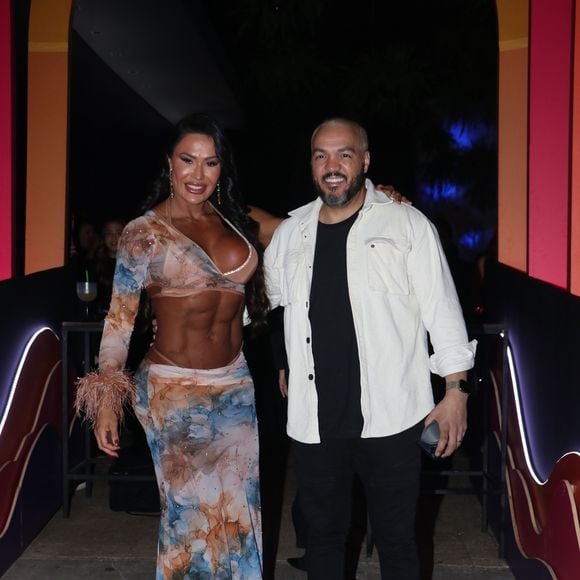Gracyanne Barbosa já revelou vontade de reatar casamento com Belo, com quem se relaciono por cerca de 15 anos