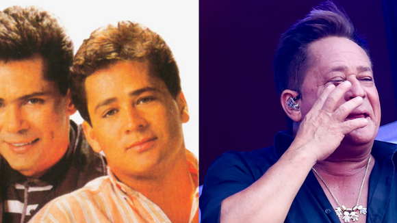 Viralizou! Foto de Leandro e Leonardo em lavoura antes da fama emociona fãs: ‘Leonardo daria tudo pra ter essa vida novamente ao lado de Leandro’