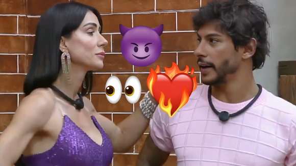 Sextou para Michelle Barros e Shia em 'A Fazenda 17'? Jornalista faz proposta ousada e surpreende até o ator: 'No meio da pista?'