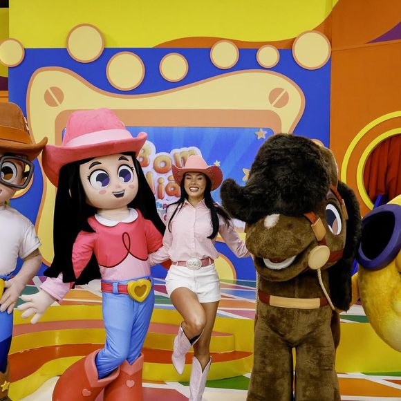 Ana Castela apresentou edição especial do ‘Bom Dia & Companhia’ na semana do Dia das Crianças e agradou o público