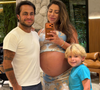 Thammy Miranda e a esposa Andressa Ferreira deram as boas vinda ao filho Vicente na última segunda-feira, dia 15 de abril