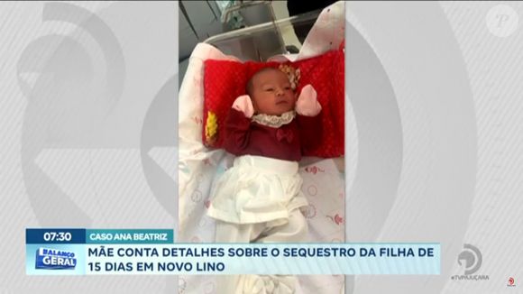 Caso Ana Beatriz: corpo da bebê de quase 15 dias foi encontrado após cerca de uma semana de buscas
