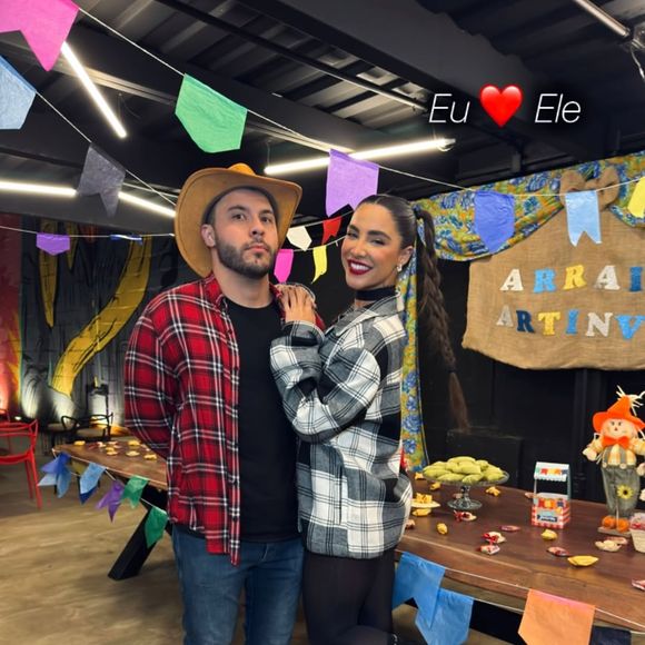 Murilo Huff e Gabriela Versiani estão juntos desde o primeiro semestre de 2023
