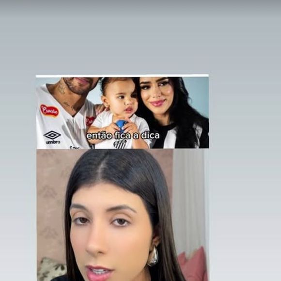 A influencer Glau Borges comemorou a interação de Bruna Biancardi em seu post