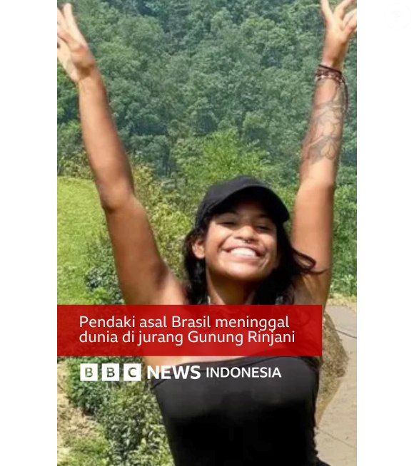 A BBC indonésia apagou a publicação, refez o post sem os registros do corpo e pediu desculpas públicas