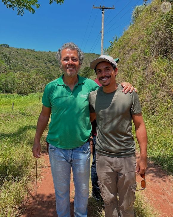 Marcos Palmeira comprou a Fazenda Vale das Palmeiras, em Teresópolis, em 1997, e desde então acompanha o processo de recuperação das áreas degradadas da propriedade