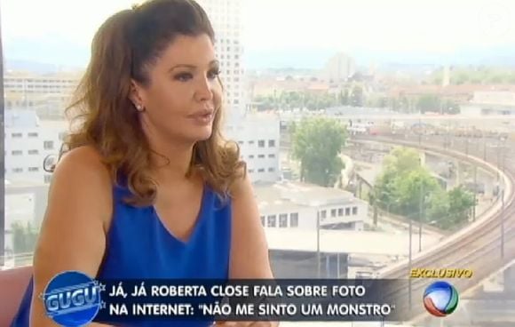 Roberta Close comentou sobre a possível recusa do ator em beijá-la: 'Na época, os galãs só queriam a parte da festa, não queriam exercer a profissão. Eles diziam: 'Eu não beijo a Roberta Close. Sou contra porque vai depor contra a minha conduta de galã'.