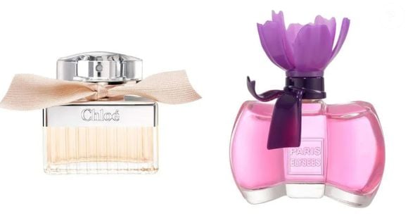 Chloé (R$ 694,90 75 ml) x Le Petite Fleur de Provence (R$ 79,81)