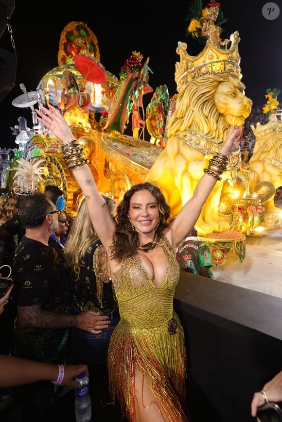 Paolla Oliveira foi rainha de bateria da Grande Rio nos Carnavais de 2019 a 2025