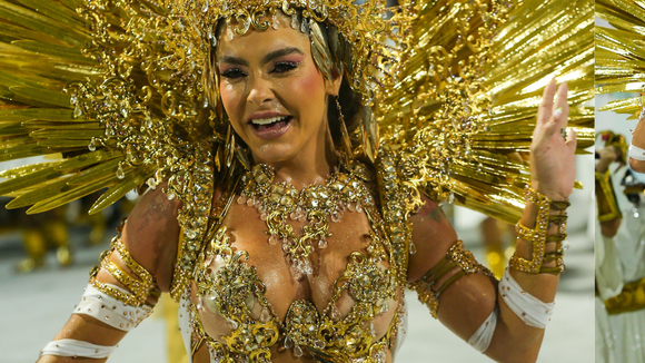 Com fantasia vegana por Rita Lee, Fabíola Andrade, rainha da Mocidade, valoriza corpo musculoso e afasta desejo por presidência da escola: 'Isso é boato'