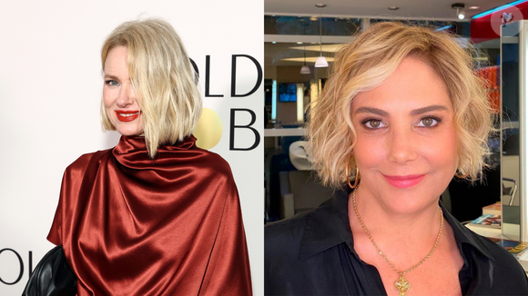 Heloísa Périssé e Naomi Watts são referências para quem busca cabelos cacheados com volume e movimento. Os cortes têm propostas semelhantes, mas o comprimento e o formato precisam ser observados em cada visual