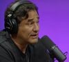Luciano Szafir marcou presença no videocast 'Papagaio Falante', de Sérgio Mallandro e Renato Rabelo.