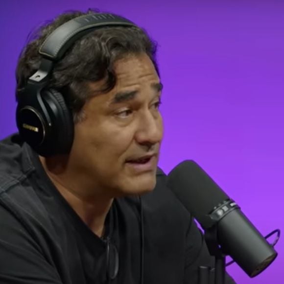 Luciano Szafir marcou presença no videocast 'Papagaio Falante', de Sérgio Mallandro e Renato Rabelo.