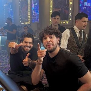 Nattan ao lado de Zé Felipe