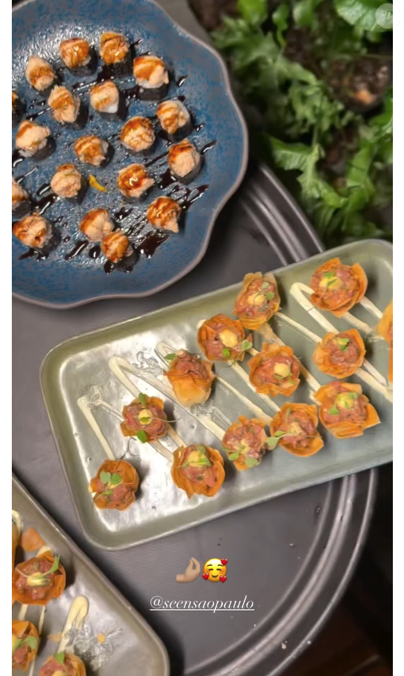 Mileide Mihaile escolheu um cardápio de luxo para os 120 convidados da celebração