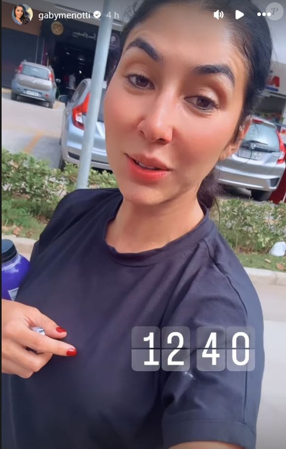 A mulher de Fabiano Menotti, Gabriela, explicou que o marido preferiu dormir em casa e ir para o show dirigindo seu carro