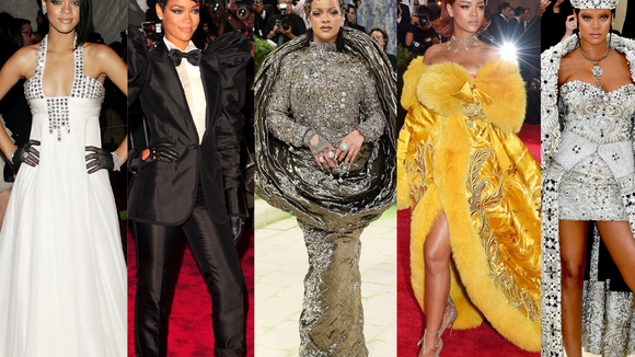 De look tímido à soberana absoluta: a evolução CHOCANTE de Rihanna no Met Gala em 12 aparições históricas