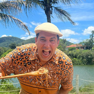 Pouca gente sabe, mas André Marques já faturou na Mega da Virada e contou a história durante o 'Mais Você'