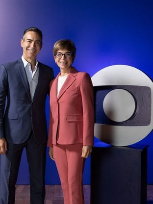 Eleições: César Tralli divide opiniões por cobertura com Lo Prete na Globo