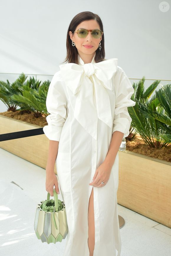 Giselle Batista, de 38 anos, marcou presença na 59ª edição da São Paulo Fashion Week (SPFW) com um look que destacou a moda nacional