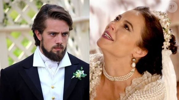 Melissa e Felipe não se casam no final da primeria fase de 'Além do Tempo'