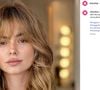O cabelo comprido com franja dá bastante movimento, emoldura o rosto e funciona para a criação de penteados