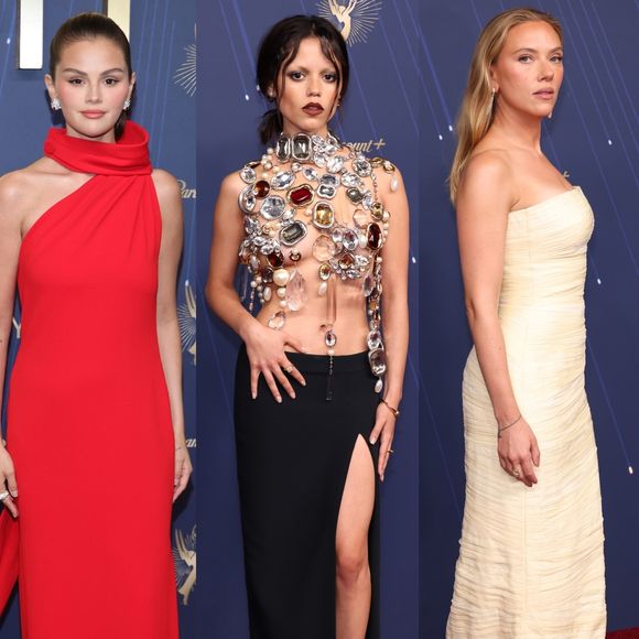 Emmy 2025 em 30 fotos: os looks de Selena Gomez, Jenna Ortega e mais famosas no tapete vermelho