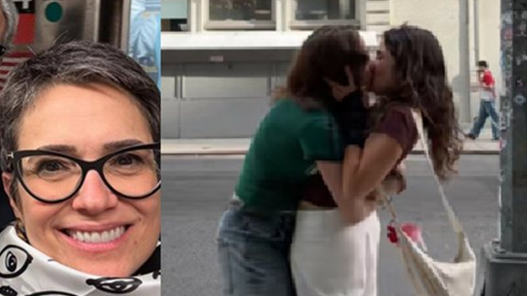 Aos 22 anos, filha de Sandra Annenberg assume namoro com vídeo de beijo em atriz americana. Saiba quem é!