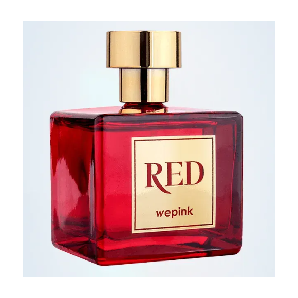 O VF Red da WePink é um perfume luminoso e marcante da Virginia Fonseca. Traz notas de jasmim egípcio, além de violeta, pralinê e âmbar.