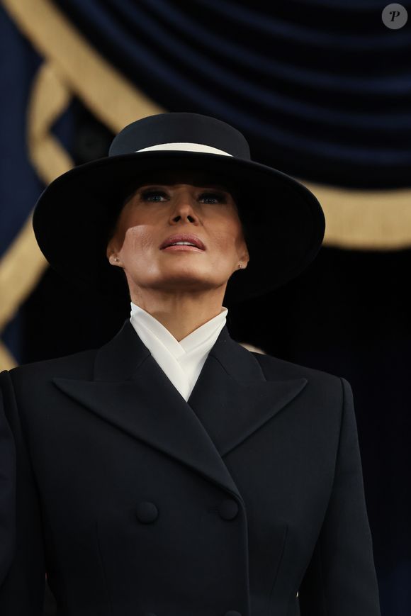 Melania Trump roubou a cena durante a cerimônia de posse de Donald Trump como presidente dos EUA